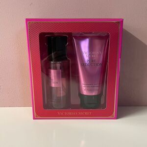 Victoria Secret Pure Seduction Body Mist & Lotion Gift Box Set NIB